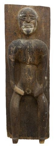 AFRICAN BAMILEKE WOODEN FIGURE