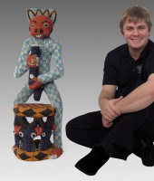 AFRICAN BAMUM PRESTIGE FIGURE