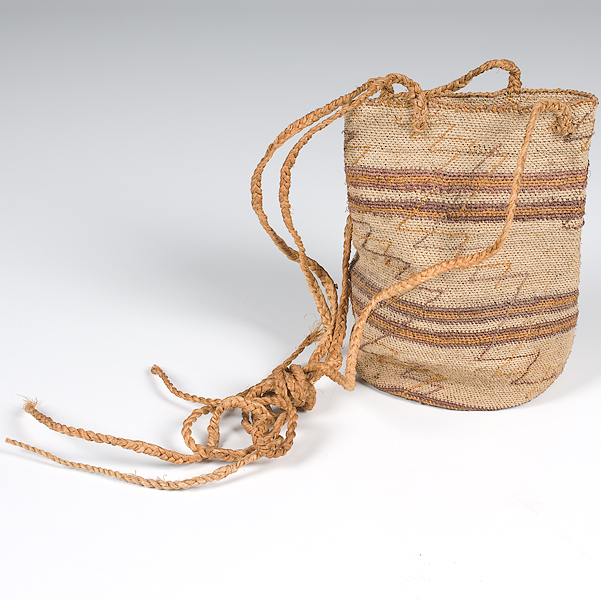 African Basketry Purse finely woven