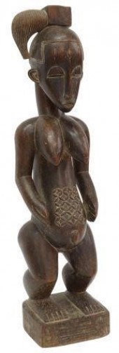 AFRICAN BAULE CARVED FERTILITY