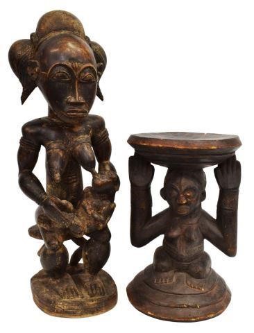 AFRICAN BAULE MATERNITY FIGURE &