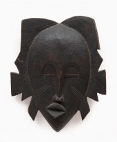 AFRICAN BAULE OR SENUFO CARVED