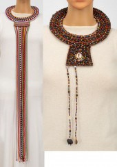 AFRICAN BEADED MAASAI NECKLACE