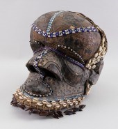 AFRICAN BEADWORK, COWRIE SHELL