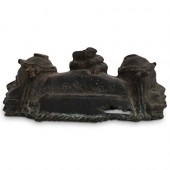 AFRICAN BENIN BRONZE ARTIFACTD
