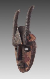AFRICAN BOBO HORNED MASK BURKI