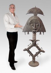 AFRICAN BOKOTA TRIBE RELIQUARY