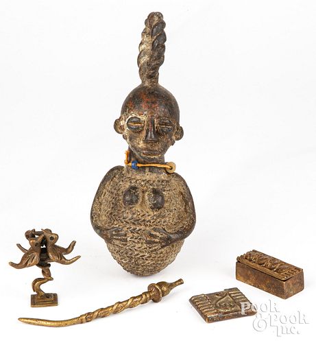 AFRICAN BRONZE ITEMSAfrican