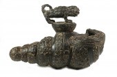 AFRICAN BRONZE RITUAL CUP Rare