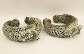 AFRICAN BRONZE ROYAL ARMLETS B