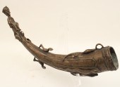 AFRICAN BRONZE ROYAL BENIN TRU