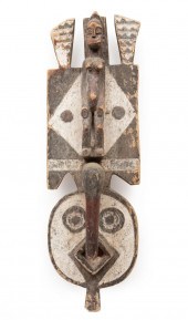 AFRICAN BWA CARVED WOOD PLANK