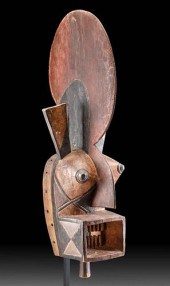 AFRICAN BWA POLYCHROME WOOD KO