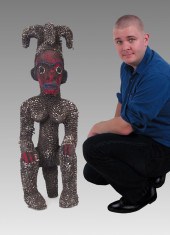 AFRICAN CAMEROON BAMUM BEADED