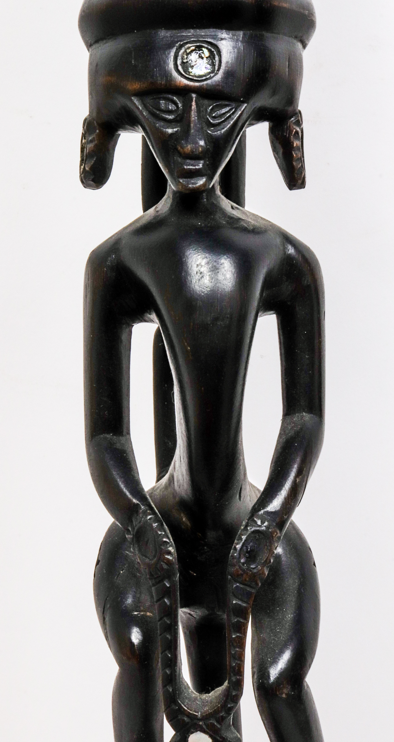 AFRICAN CARVED EBONIZED WOOD