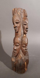 AFRICAN CARVED HARDWOOD FIGURA