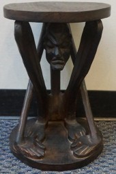 AFRICAN CARVED HARDWOOD FIGURA