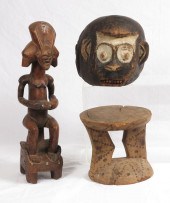 AFRICAN CARVED ITEMS: To inclu