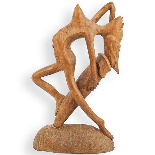 AFRICAN CARVED NUDE