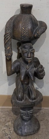 AFRICAN CARVED WOOD FERTILITY