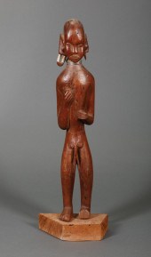 AFRICAN CARVED WOOD FIGUREAfri