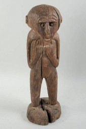 AFRICAN CARVED WOOD FIGUREAfri