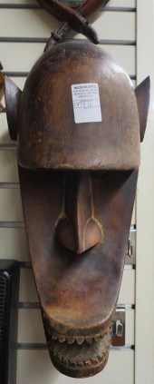 AFRICAN CARVED WOOD MASKAfrica