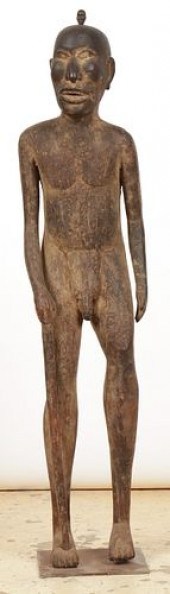 AFRICAN CHIKUNDA WOOD FIGURE,