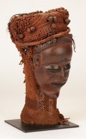 AFRICAN CHOKWE PWO MASK, DRCAf