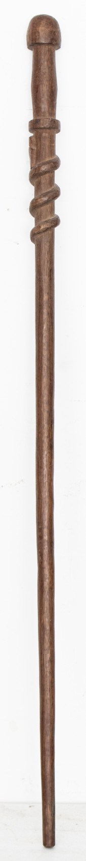 AFRICAN CHOKWE SERPENT CANE, D