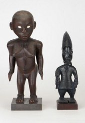 AFRICAN CONGO FIGURE AND A YOR