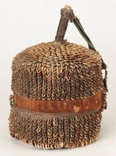 AFRICAN COWRIE SHELL HEADDRESS