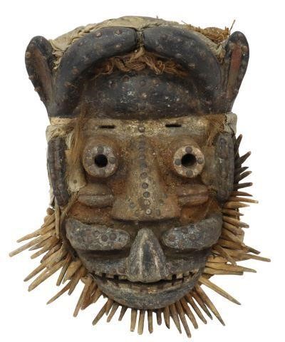 AFRICAN DAN/ GREBO TRIBAL CARVED