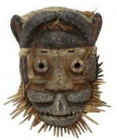 AFRICAN DAN/ GREBO TRIBAL CARV