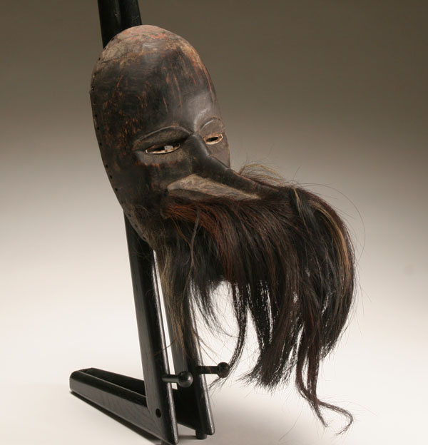 African Dan wooden face mask,