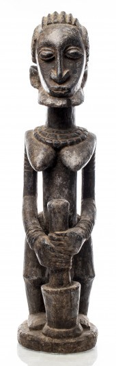 AFRICAN DOGON CARVED FIGURE WI