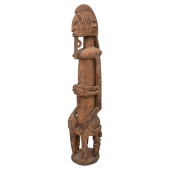 AFRICAN DOGON LARGE CARVED WOO