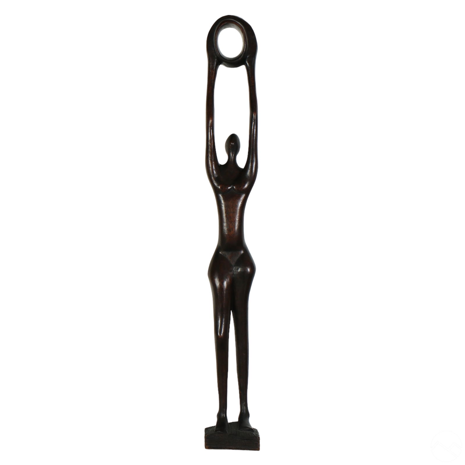 AFRICAN EBONY CARVED WOOD NUDE