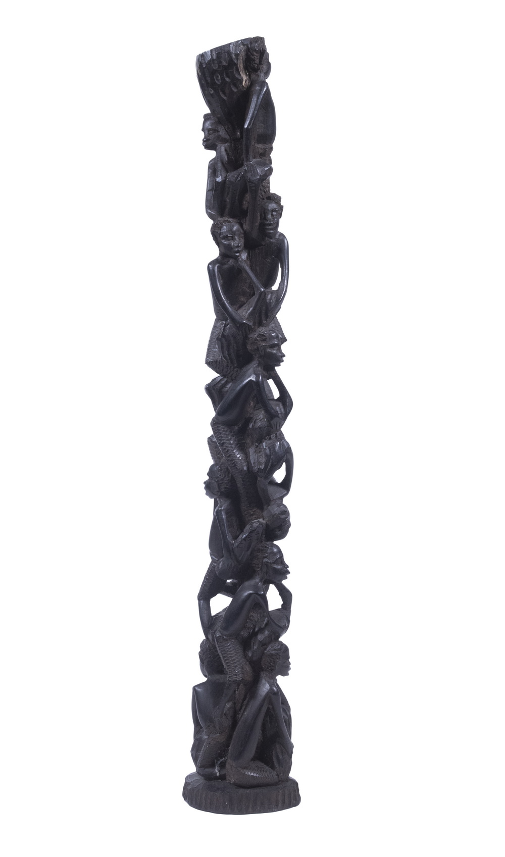 AFRICAN EBONY SCULPTURE Tall