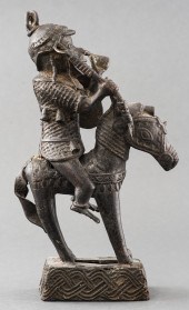 AFRICAN EDO METAL EQUESTRIAN F
