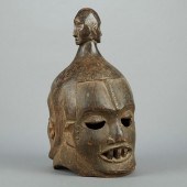 AFRICAN EKOI JANUS HELMET MASK