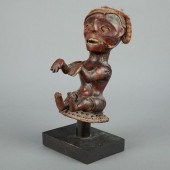AFRICAN EKOI SKIN COVERED HEAD