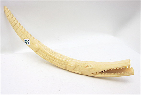 AFRICAN ELEPHANT IVORY TUSK hand