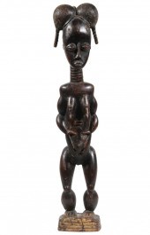 AFRICAN FERTILITY STATUE Stand