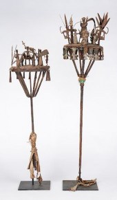 AFRICAN FON IRON ALTARS, BENIN