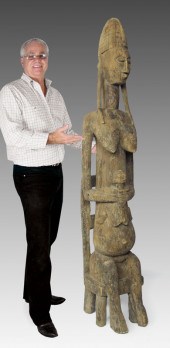 AFRICAN GUANDUSU FIGURE WITH C