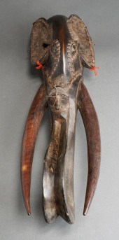AFRICAN GURO ELEPHANT MASK, 30