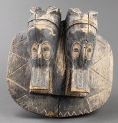 AFRICAN GURO ZOOMORPHIC DOUBLE