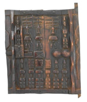 AFRICAN HAND CARVED DOGON GRAN