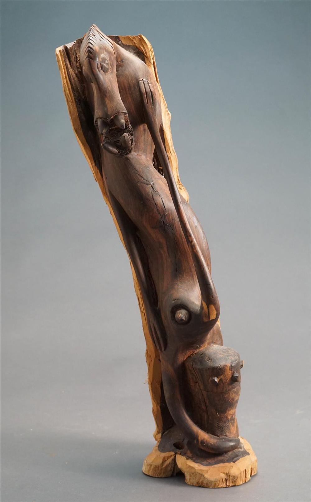 AFRICAN HARDWOOD CARVING OF